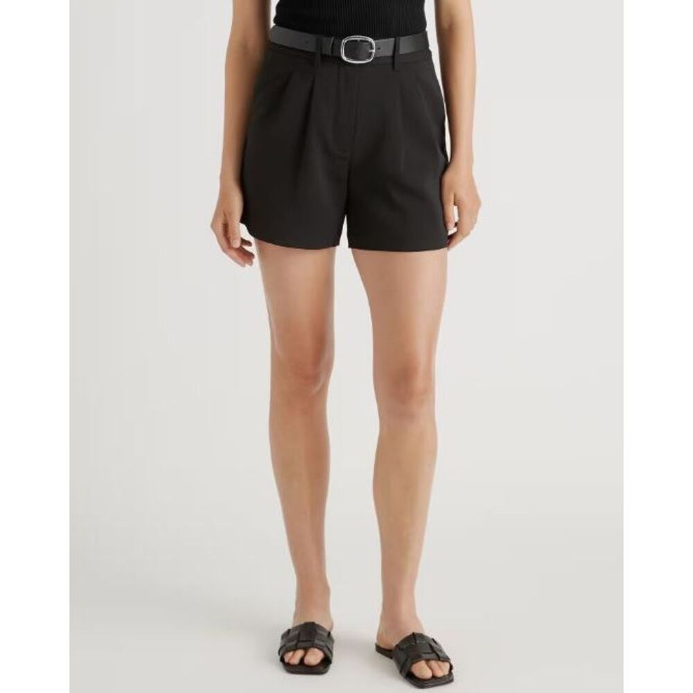 Quince Black Women's Shorts